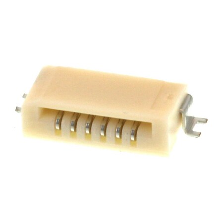 Molex Ffc/Fpc Connector, 6 Contact(S), 1 Row(S), Female, Right Angle, 0.039 Inch Pitch, Surface Mount 528520670